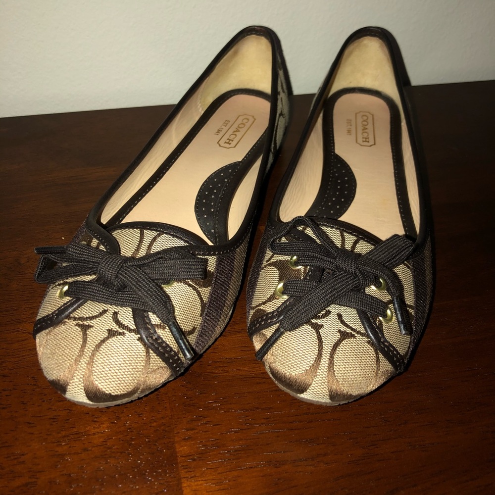 Like New Coach Flats
